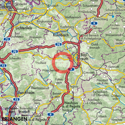 Landkarte Mistelgau (VGem)
