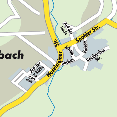 Stadtplan Mittelaschenbach