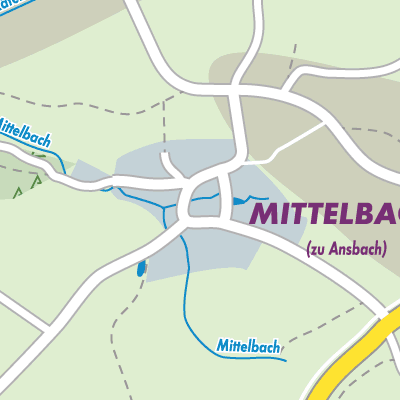 Stadtplan Mittelbach