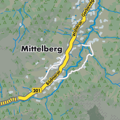 Übersichtsplan Mittelberg