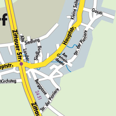 Stadtplan Mittelherwigsdorf