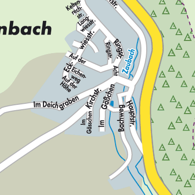 Stadtplan Mittelreidenbach