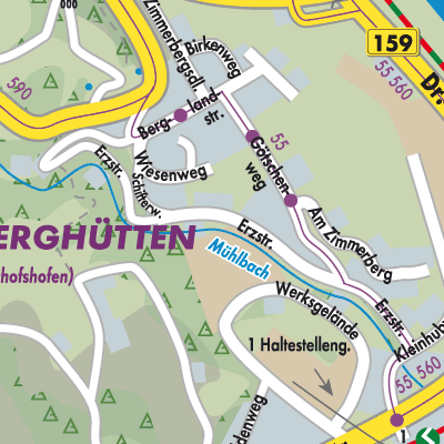 Stadtplan Mitterberghütten