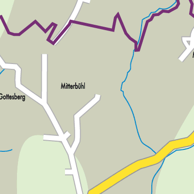 Stadtplan Mitterbühl