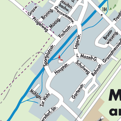 Stadtplan Mitterndorf an der Fischa