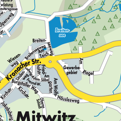 Stadtplan Mitwitz (VGem)