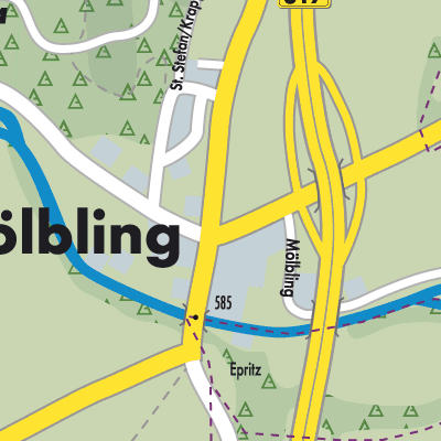 Stadtplan Mölbling