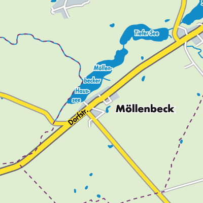 Übersichtsplan Möllenbeck