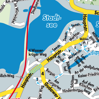 Stadtplan Mölln