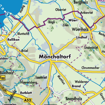 Übersichtsplan Mönchaltorf