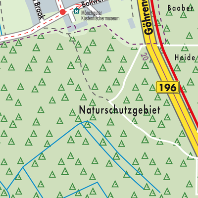 Stadtplan Mönchgut-Granitz