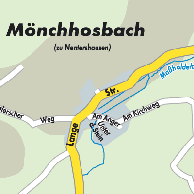 Stadtplan Mönchhosbach