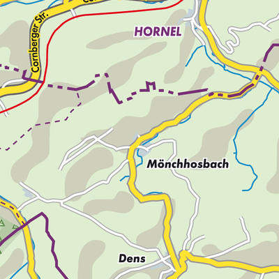 Übersichtsplan Mönchhosbach