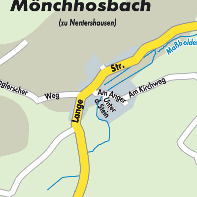 Stadtplan Mönchhoßbach