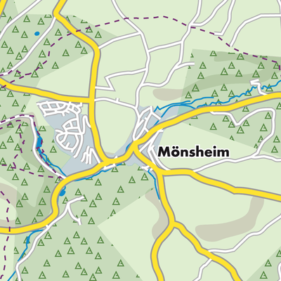Übersichtsplan Mönsheim