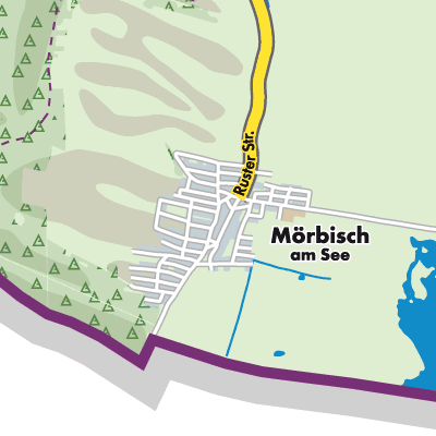 Übersichtsplan Mörbisch am See