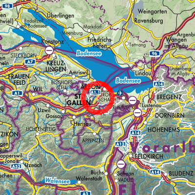 Landkarte Mörschwil