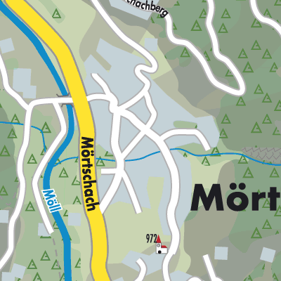 Stadtplan Mörtschach