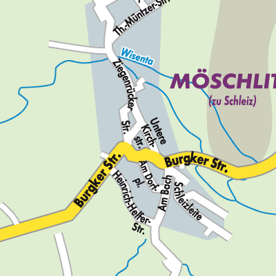 Stadtplan Möschlitz