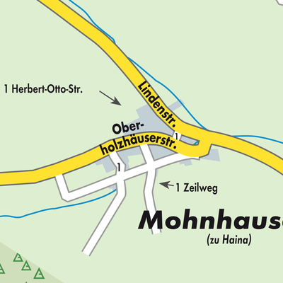 Stadtplan Mohnhausen