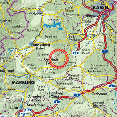Landkarte Moischeid