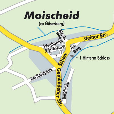 Stadtplan Moischeid