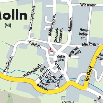 Stadtplan Molln