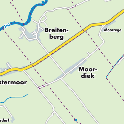 Übersichtsplan Moordiek