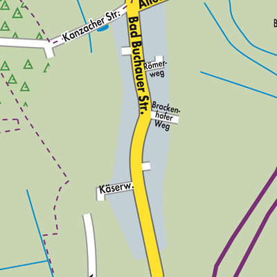 Stadtplan Moosburg