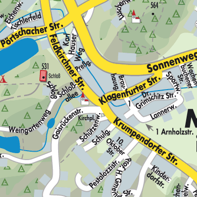 Stadtplan Moosburg