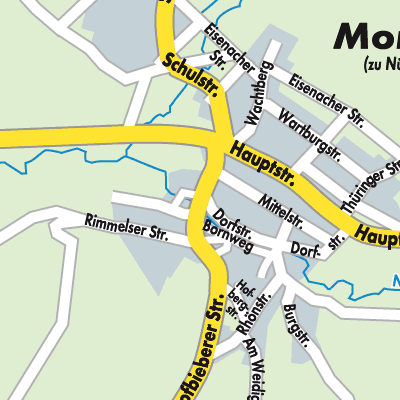 Stadtplan Morles