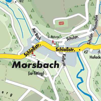 Stadtplan Morsbach