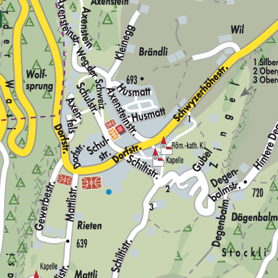 Stadtplan Morschach