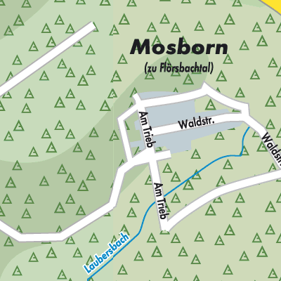 Stadtplan Mosborn