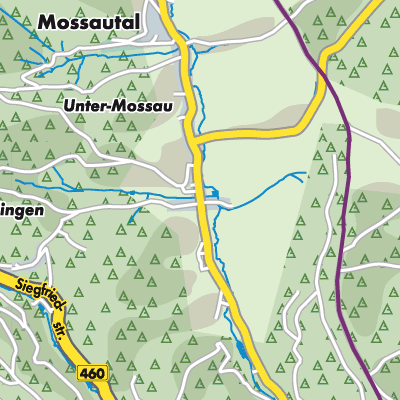 Übersichtsplan Mossautal