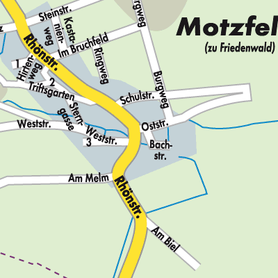 Stadtplan Motzfeld