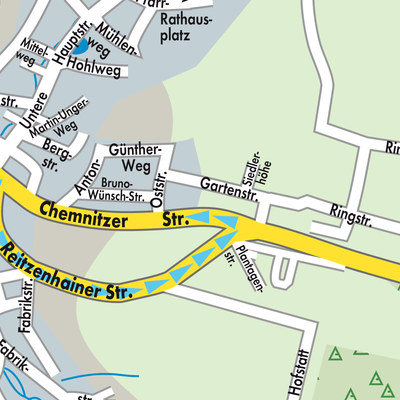Stadtplan Mühlau