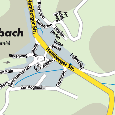 Stadtplan Mühlbach