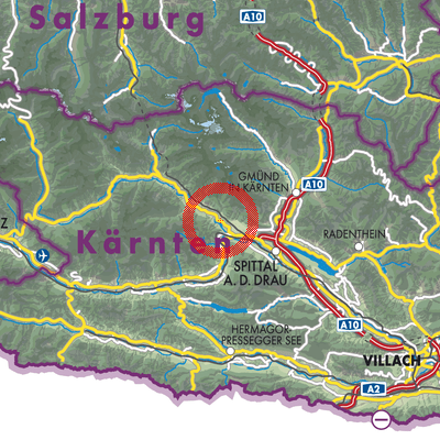 Landkarte Mühldorf