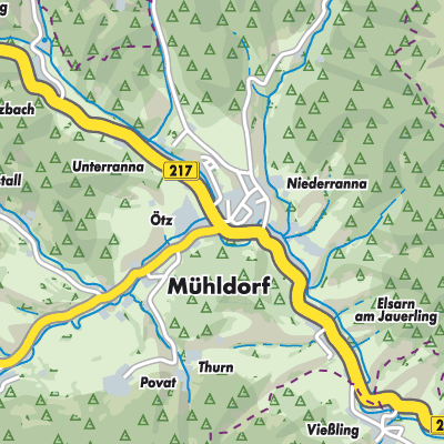 Übersichtsplan Mühldorf