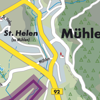 Stadtplan Mühlen