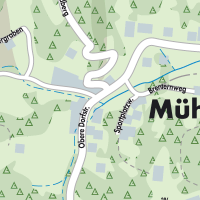 Stadtplan Mühlgraben