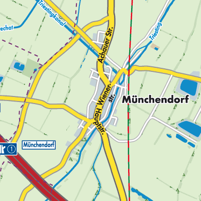 Übersichtsplan Münchendorf