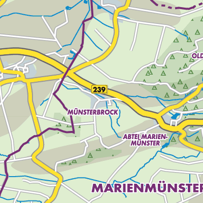 Übersichtsplan Münsterbrock