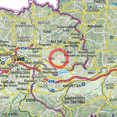 Landkarte Münzbach