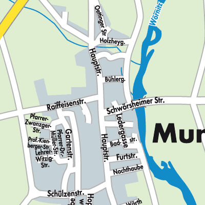 Stadtplan Munningen