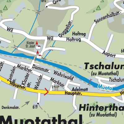 Stadtplan Muotathal