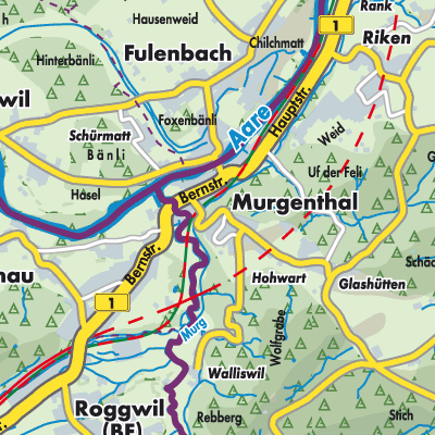 Übersichtsplan Murgenthal