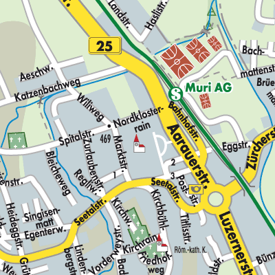 Stadtplan Muri