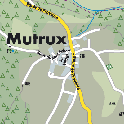 Stadtplan Mutrux